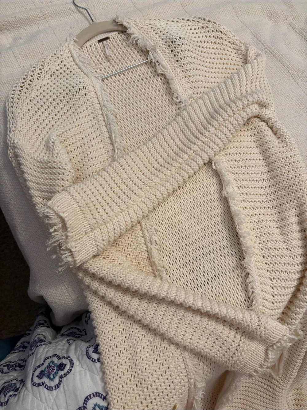Free People chunky knit